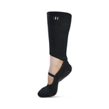 CHAUSSETTES STUDIO GRIPPY BARRE ANTHRACITE