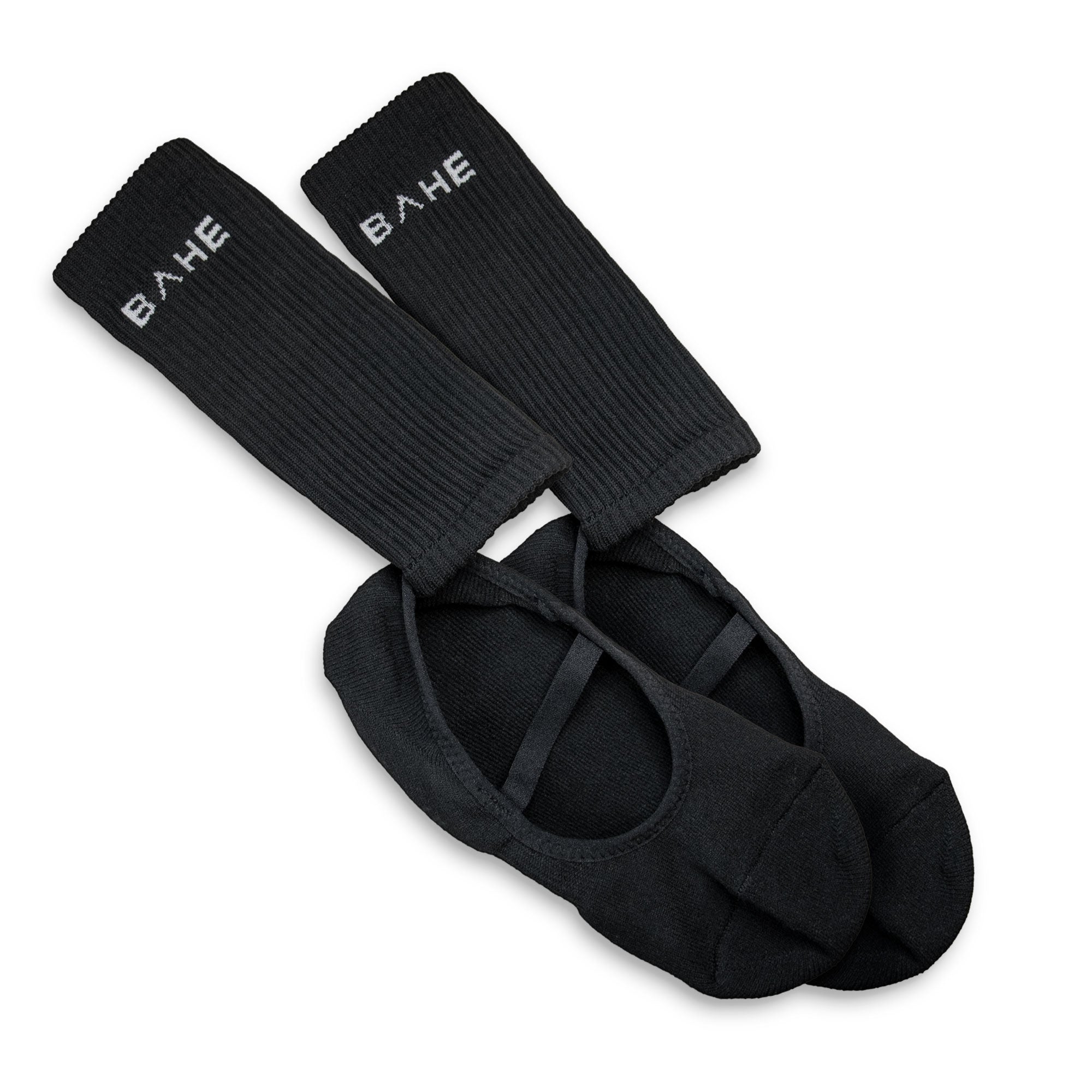 STUDIO GRIPPY BARRE SOCKS ANTHRACITE