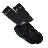 CHAUSSETTES STUDIO GRIPPY BARRE ANTHRACITE
