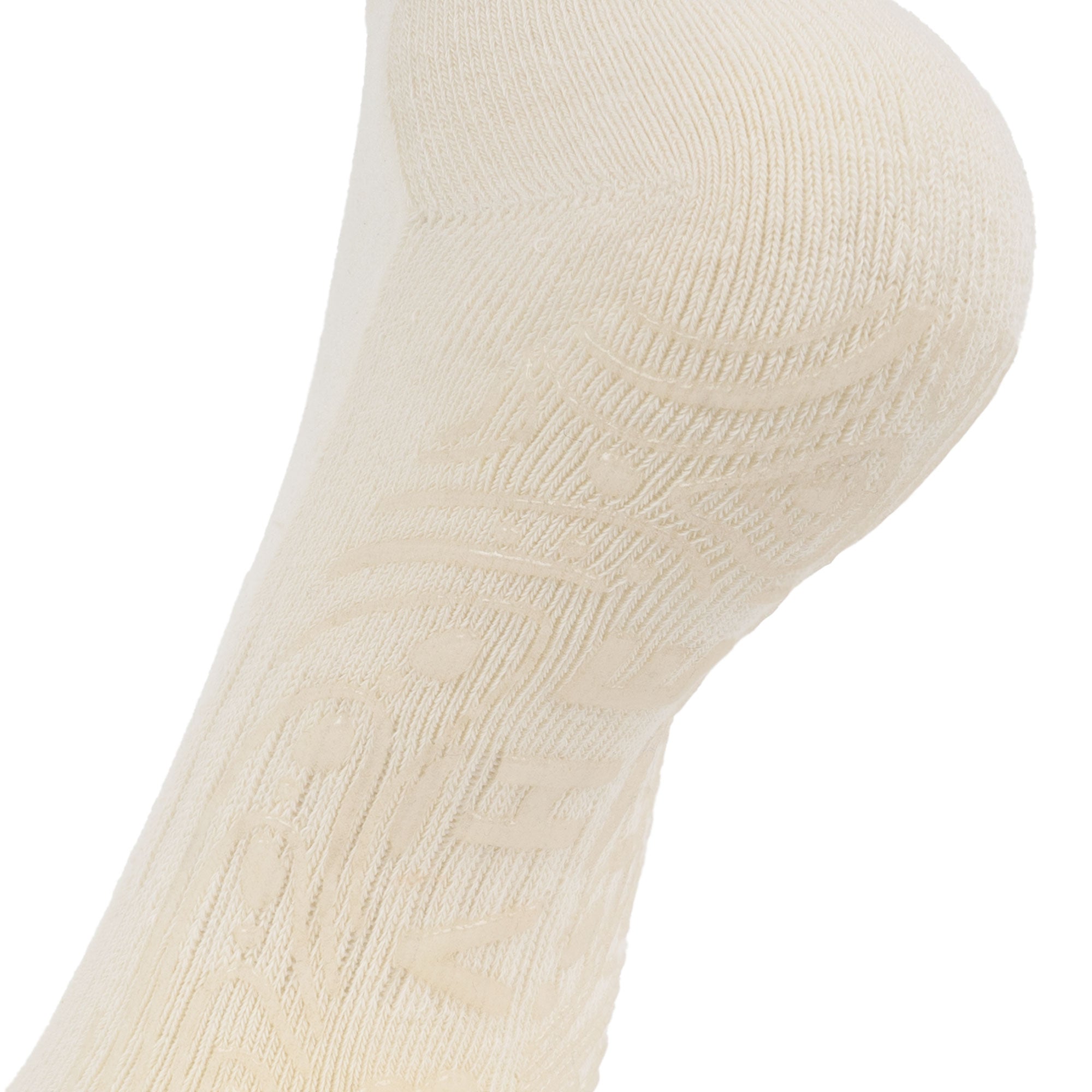 STUDIO GRIPPY CREW SOCKS 2 PACK COCONUT/POWDER BLUE