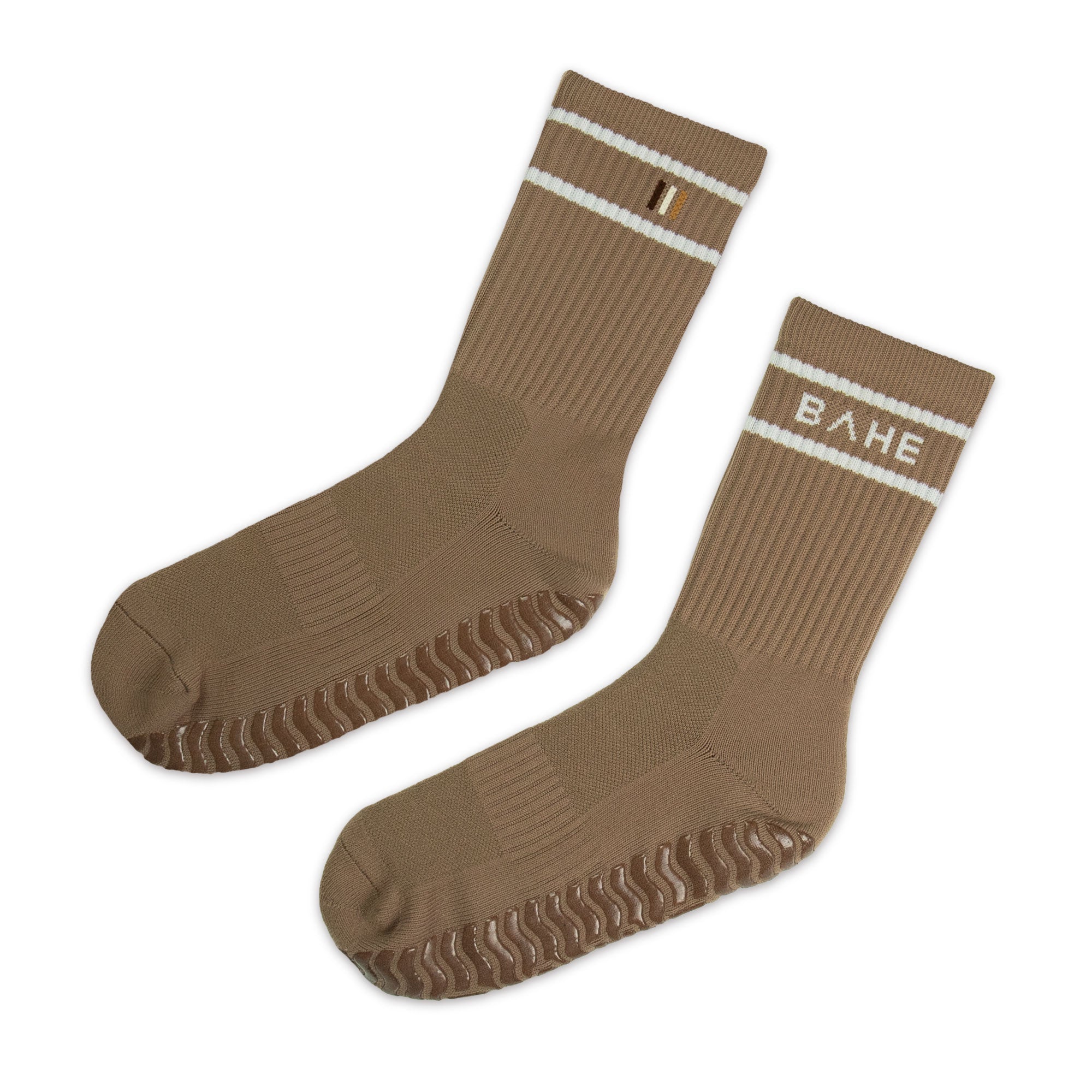 STUDIO GRIPPY CREW SOCKS QUICKSAND