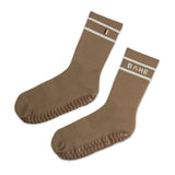 STUDIO GRIPPY CREW SOCKS QUICKSAND