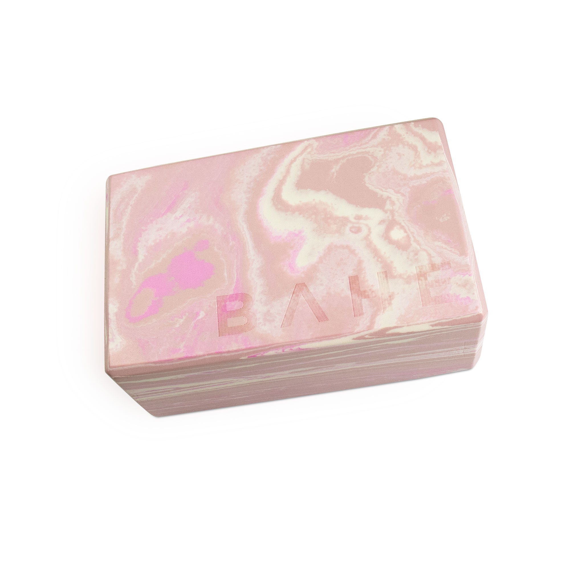 BLOC DE YOGA EN MARBRE MAUVE