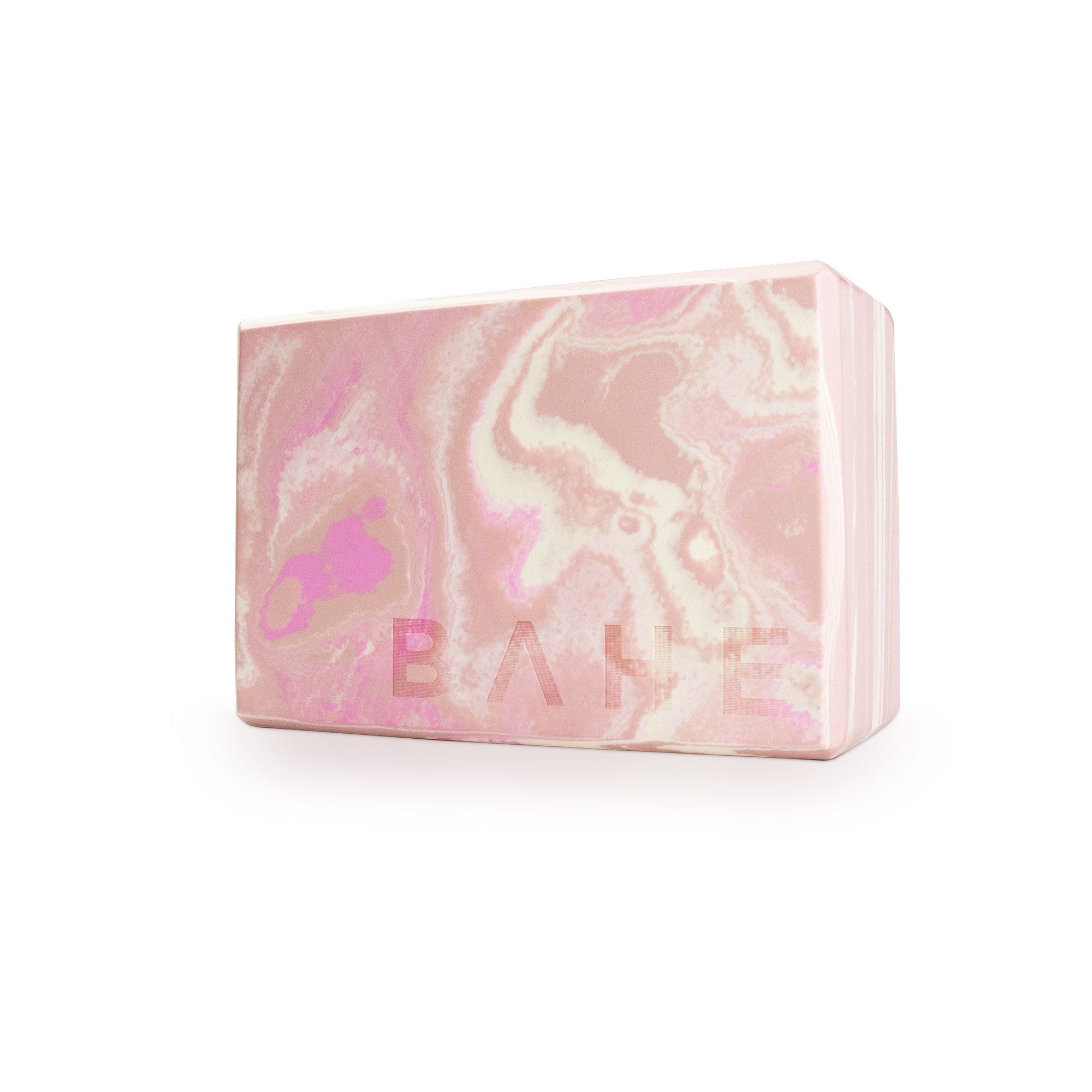 BLOC DE YOGA EN MARBRE MAUVE