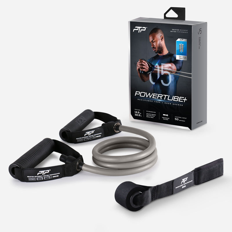 Resistance Tube | PTP PowerTube+ Ultimate (Silver) – PTP Fit (Canada)