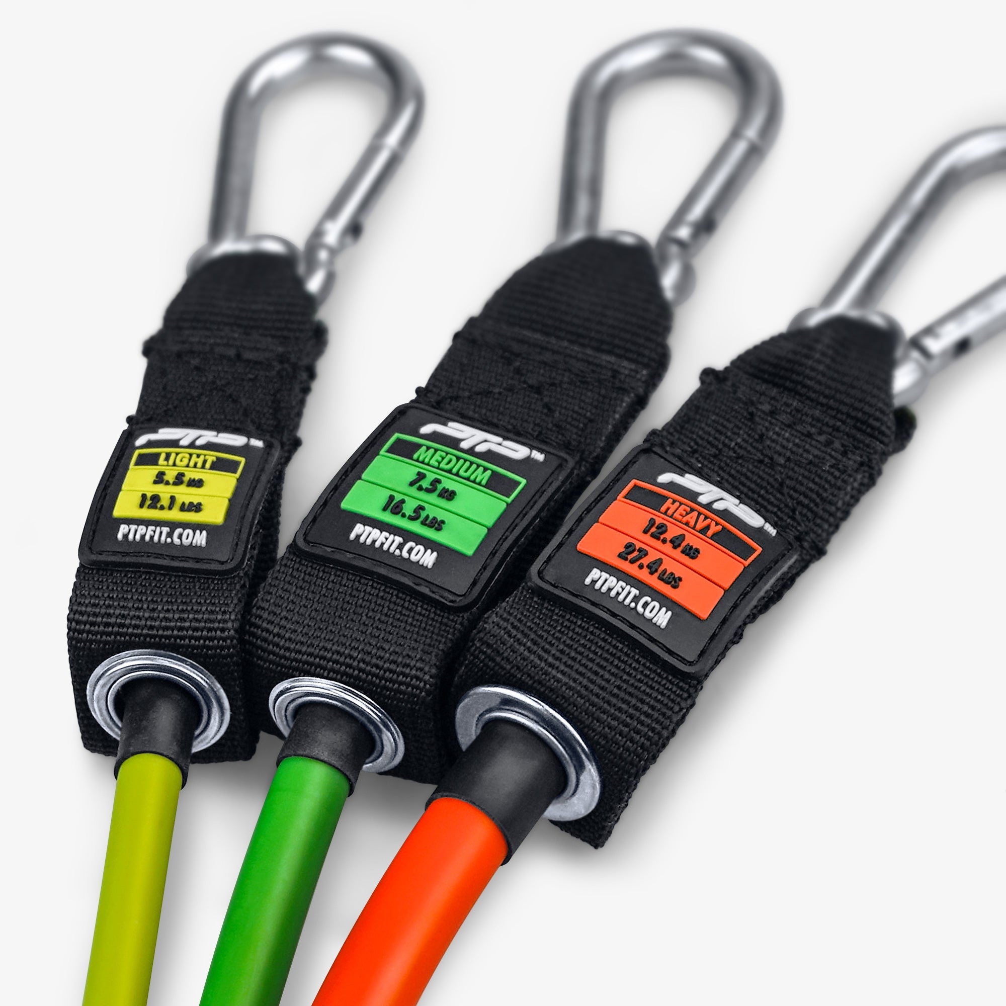 Resistance Bands System | PTP Stackable Resistance Tube System – PTP ...